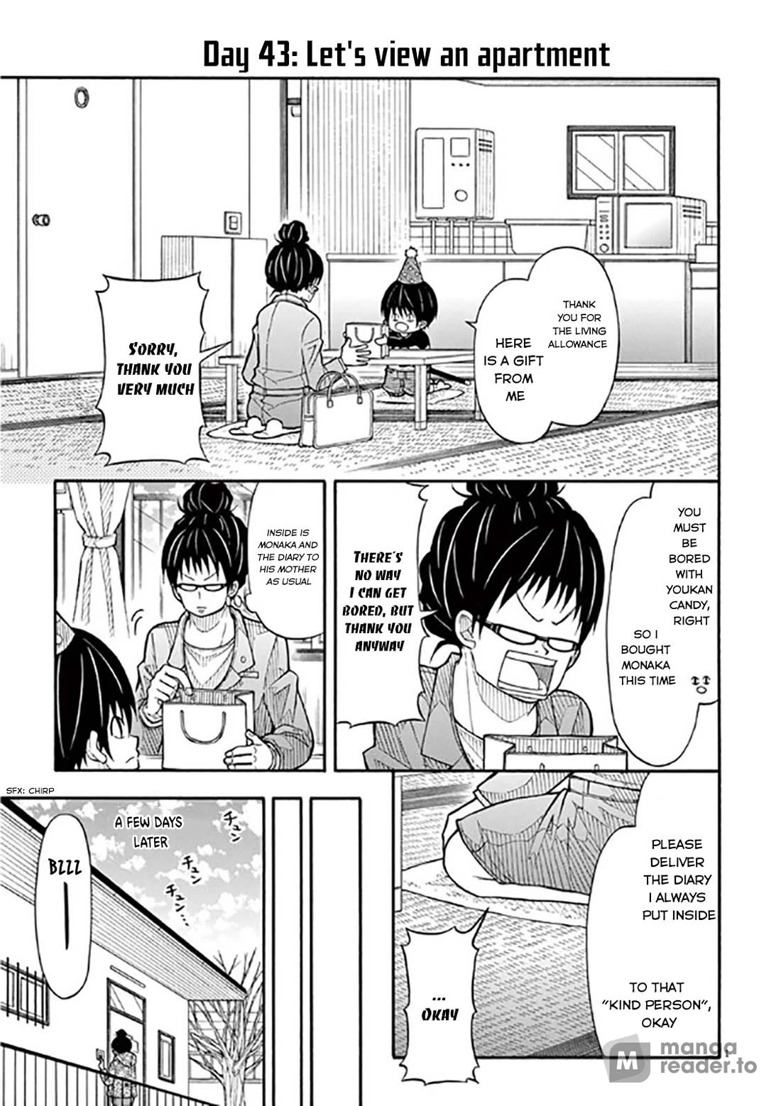 Kotaro Lives Alone, Chapter 43 image 01